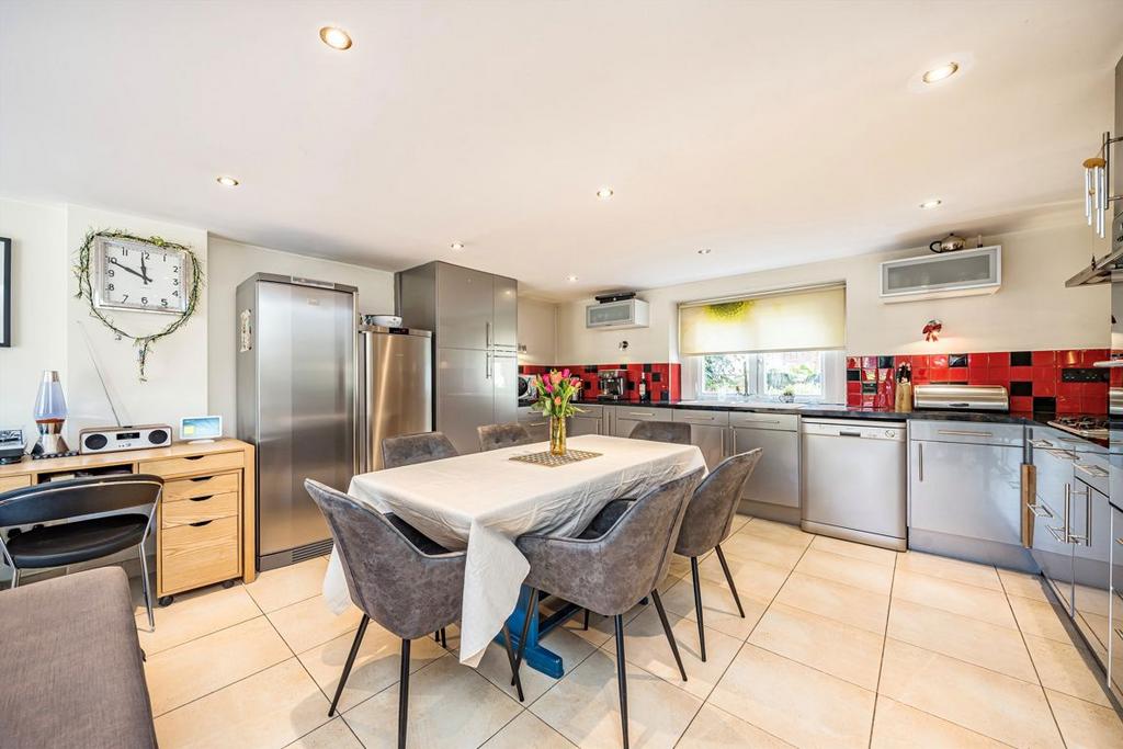 Open-plan living area, open plan living