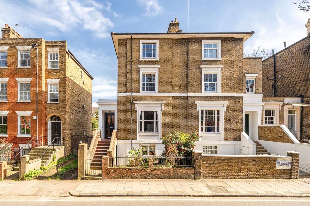 Terraced house exterior
