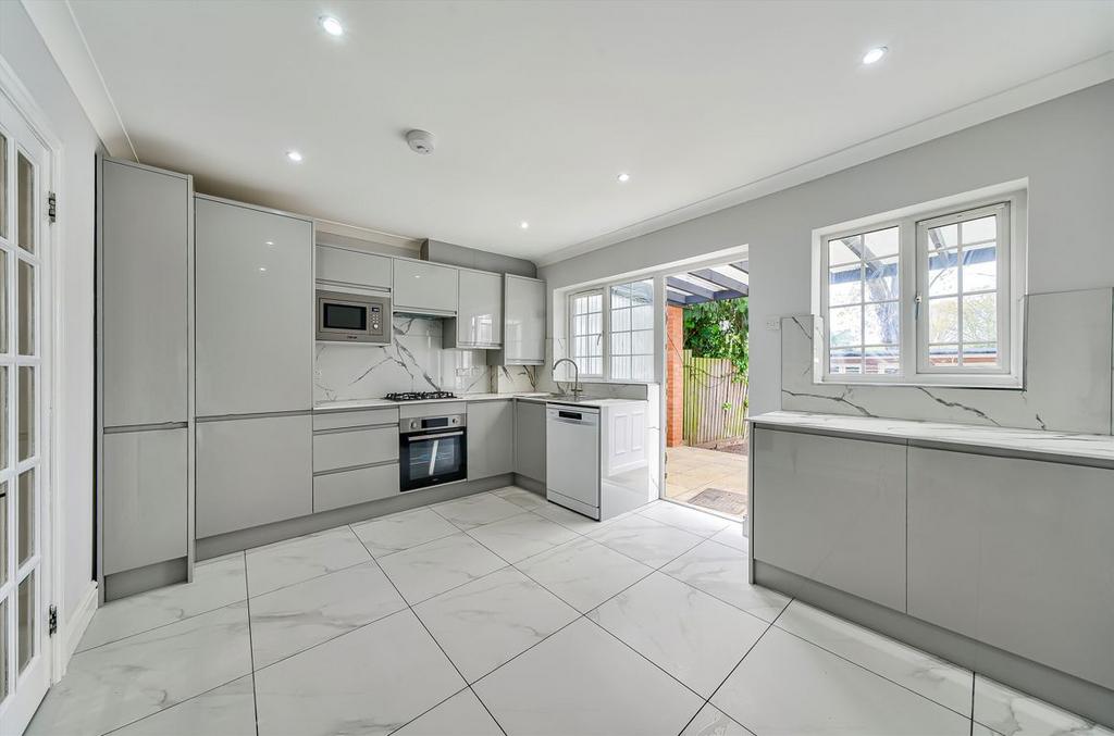 Kitchen, open plan living