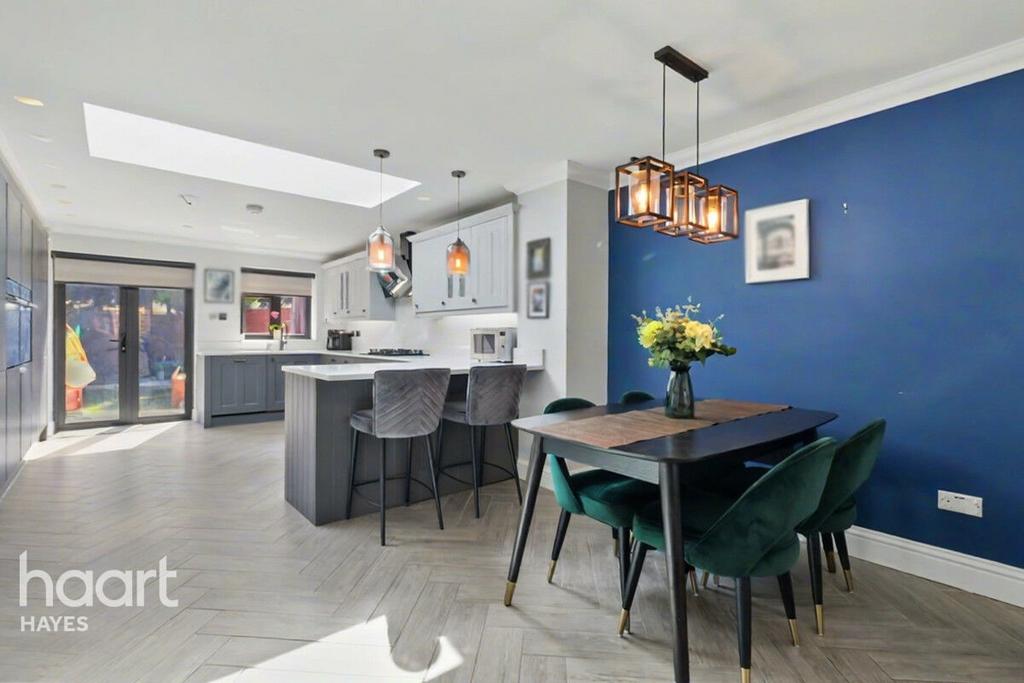 Open-plan living area, open plan living