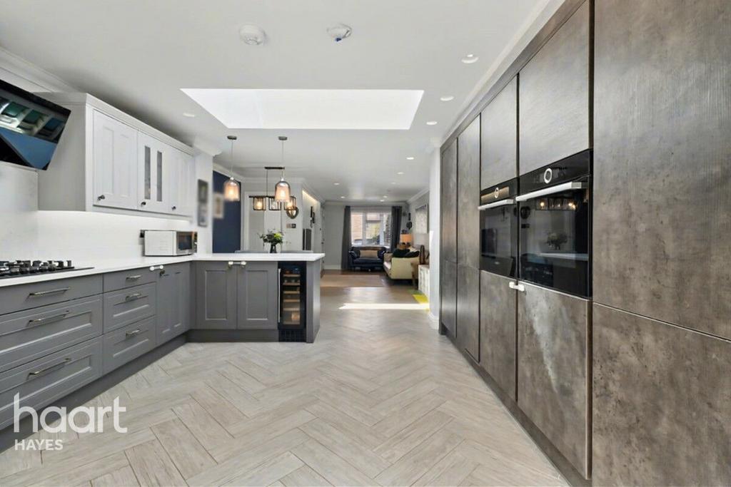 Open-plan living area, open plan living