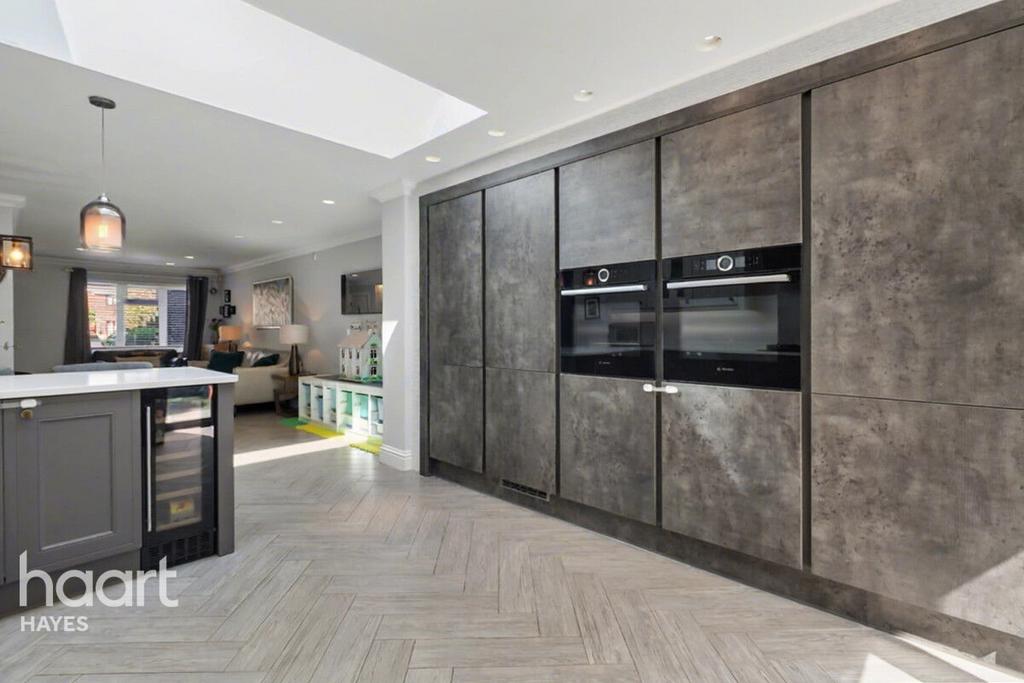 Kitchen, open plan living