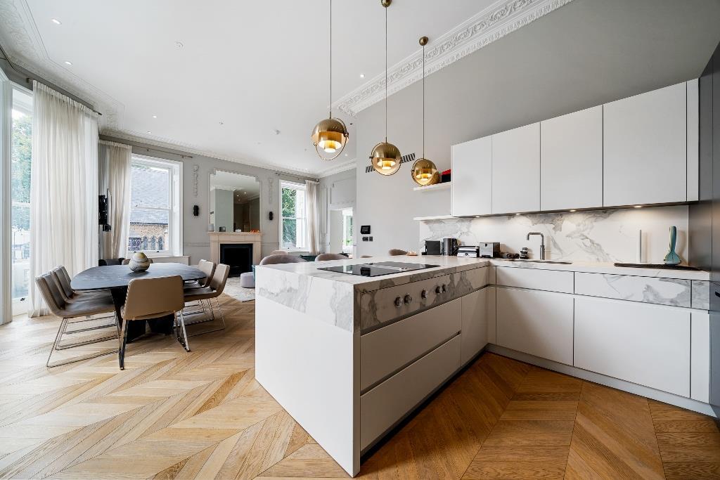 Open-plan living area