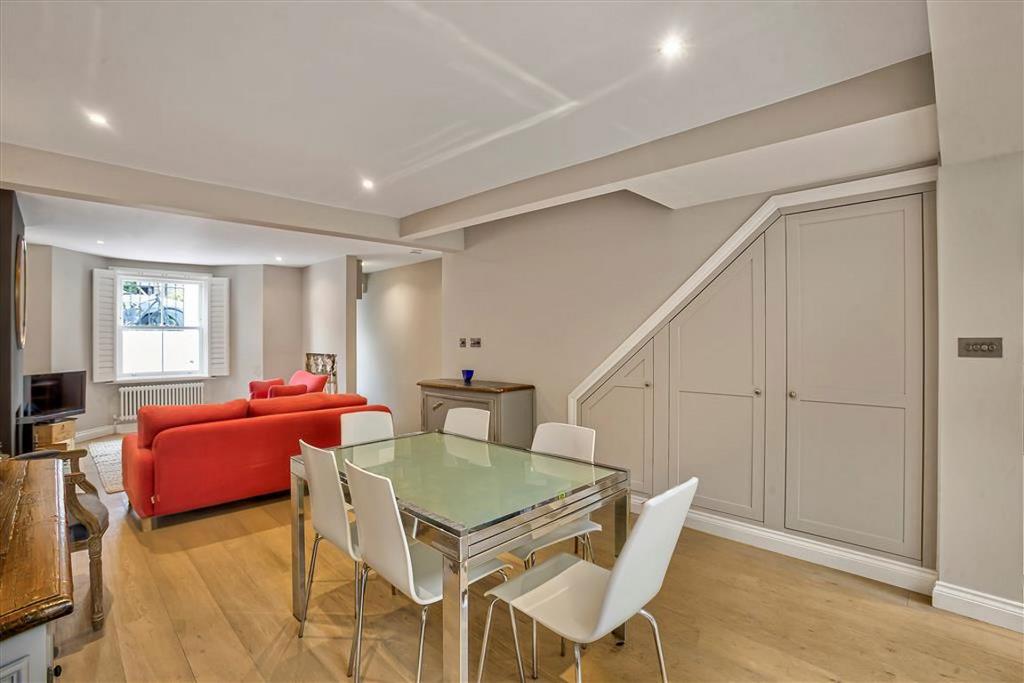 Open-plan living area, open plan living