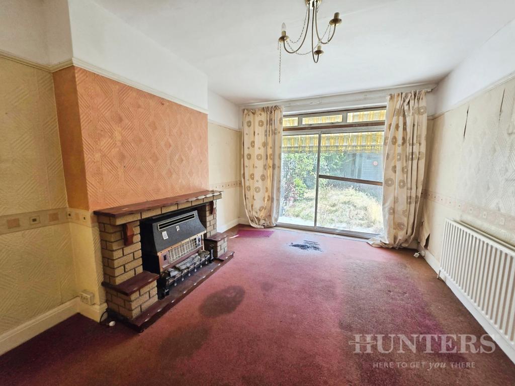 Living room, fireplace