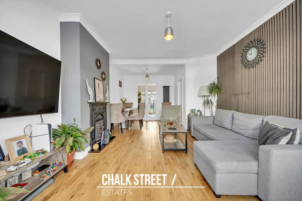 Living room, open plan living