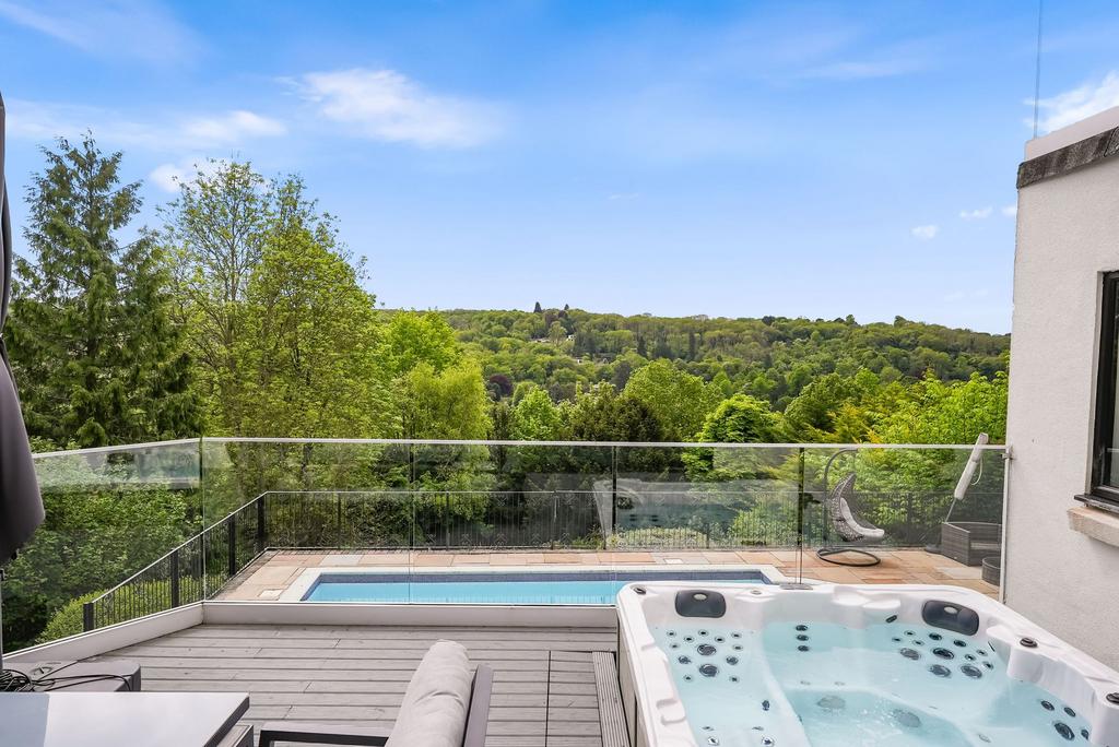 Swimming pool area, swimming pool