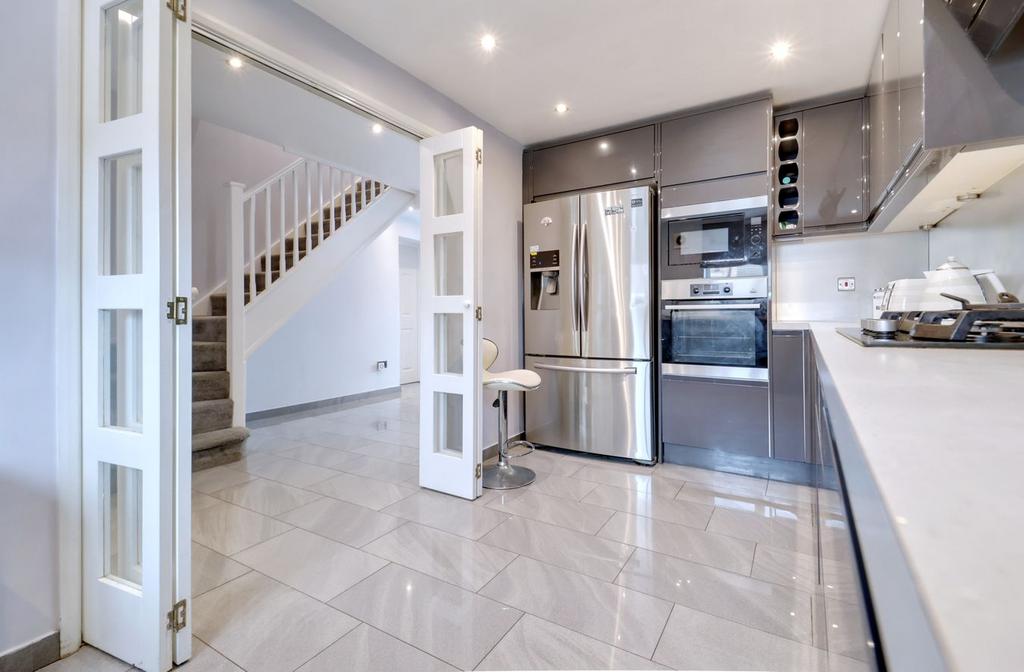 Kitchen, open plan living