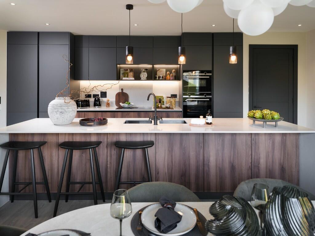 Kitchen, open plan living