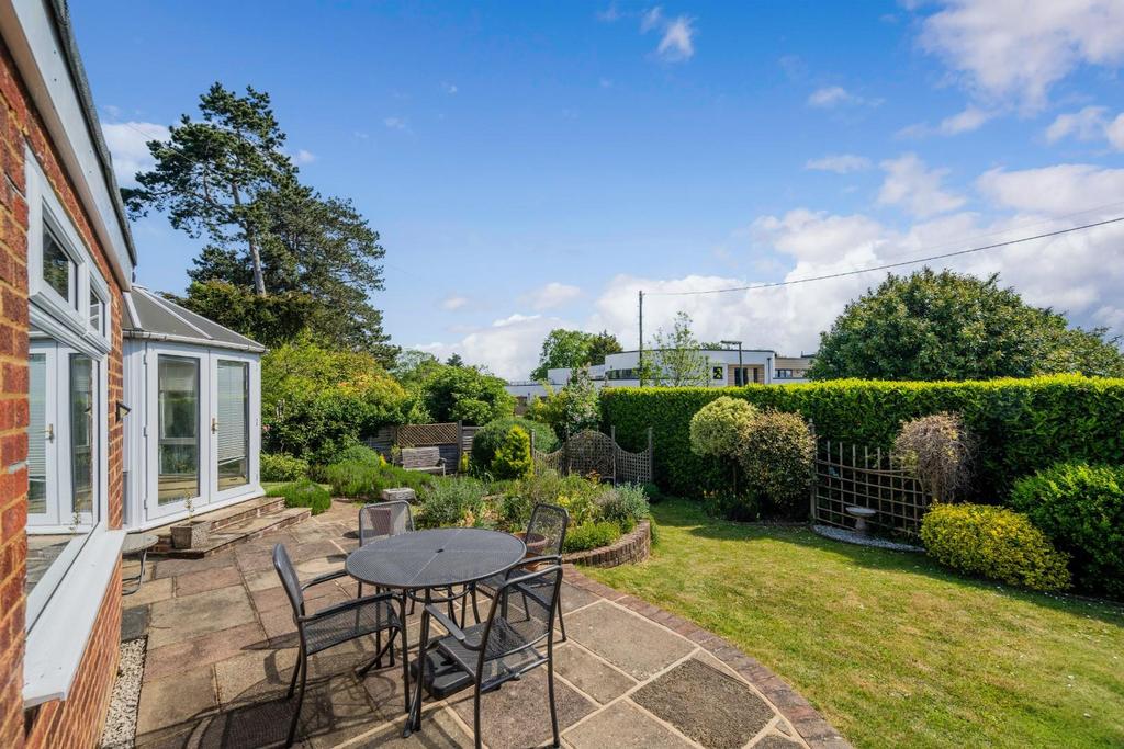 Patio view, garden