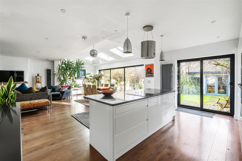 Open-plan living area, open plan living