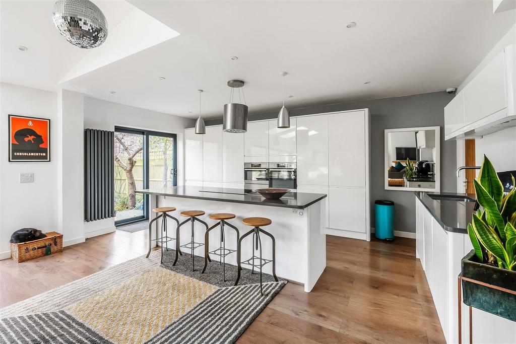 Kitchen, open plan living