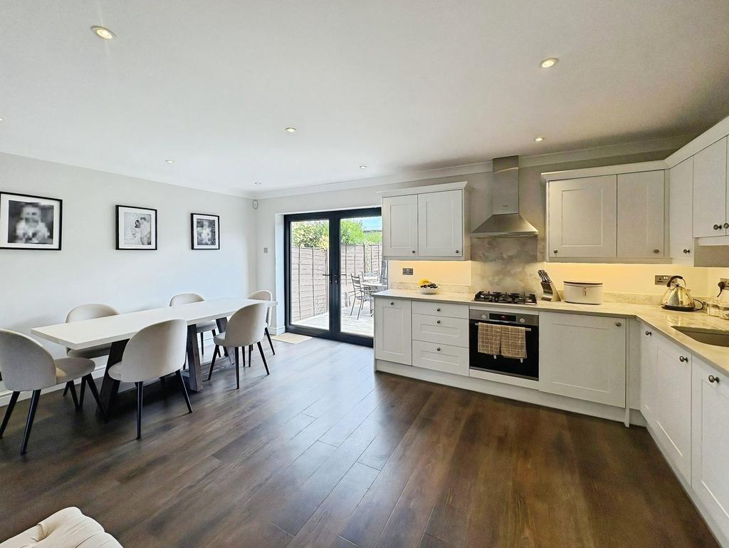 Open-plan living area, open plan living