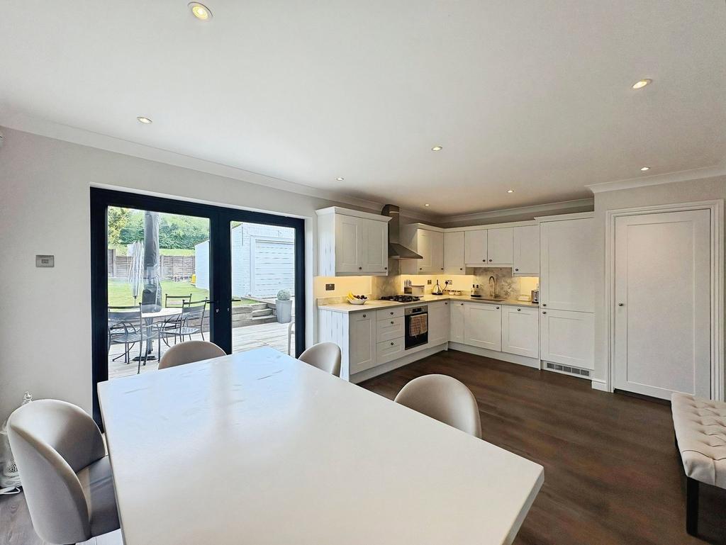 Open-plan living area, open plan living