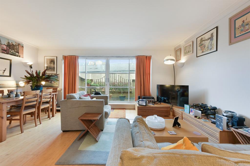 Open-plan living area, open plan living