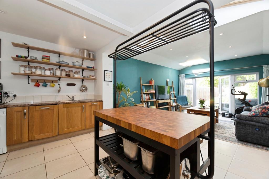 Open-plan living area, open plan living