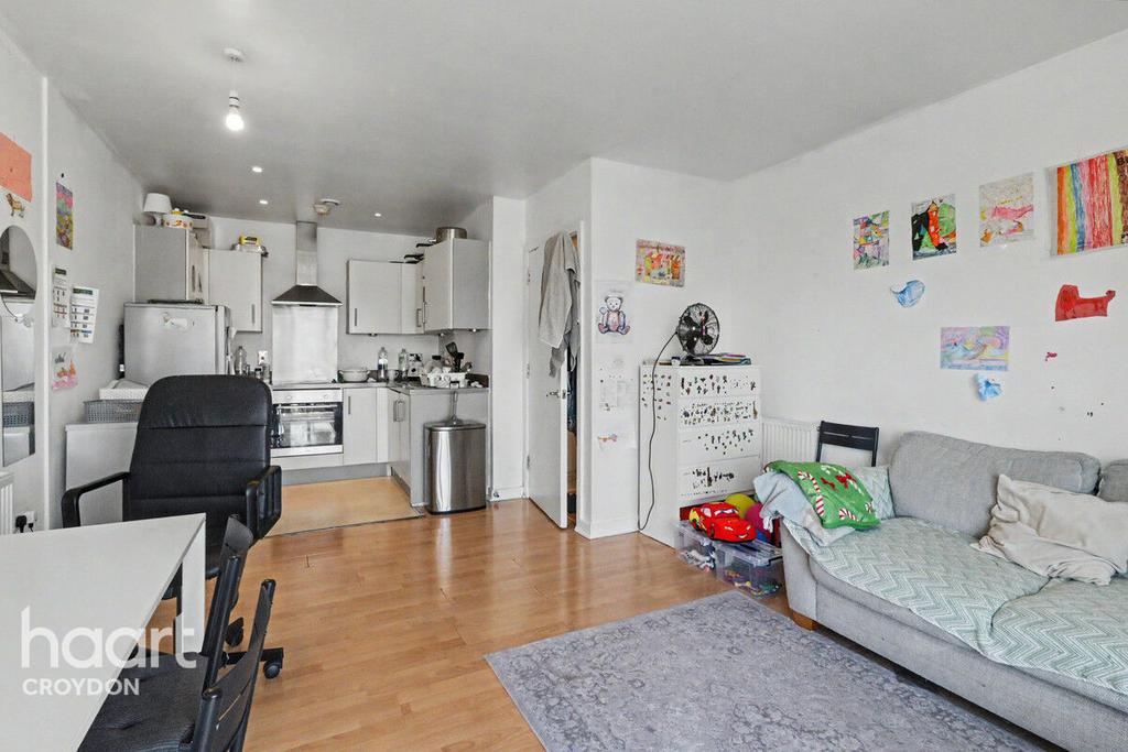 Open-plan living area, open plan living