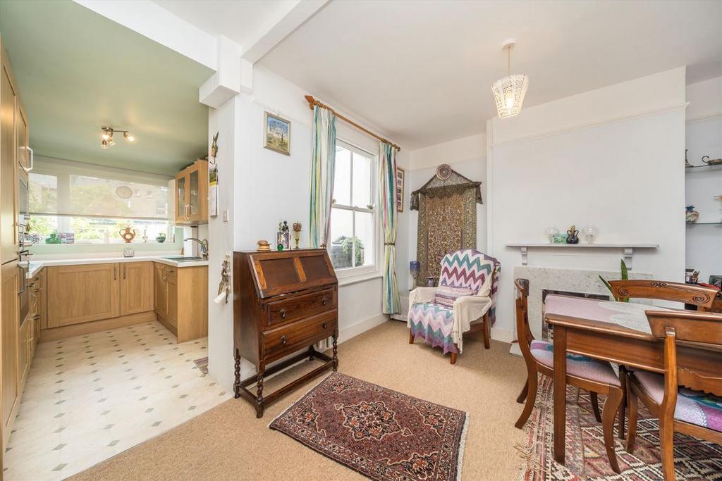 Open-plan living area, open plan living