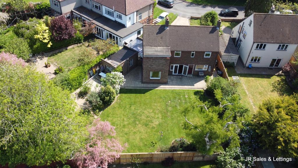 House exterior, garden