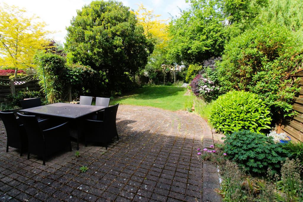 Patio view, garden
