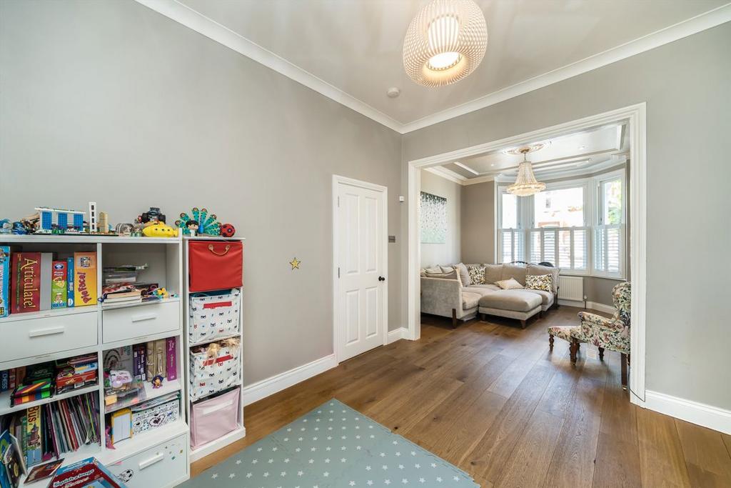 Open-plan living area