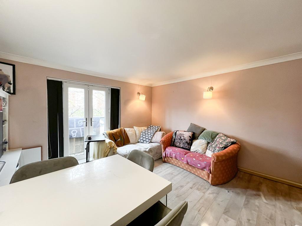 Open-plan living area