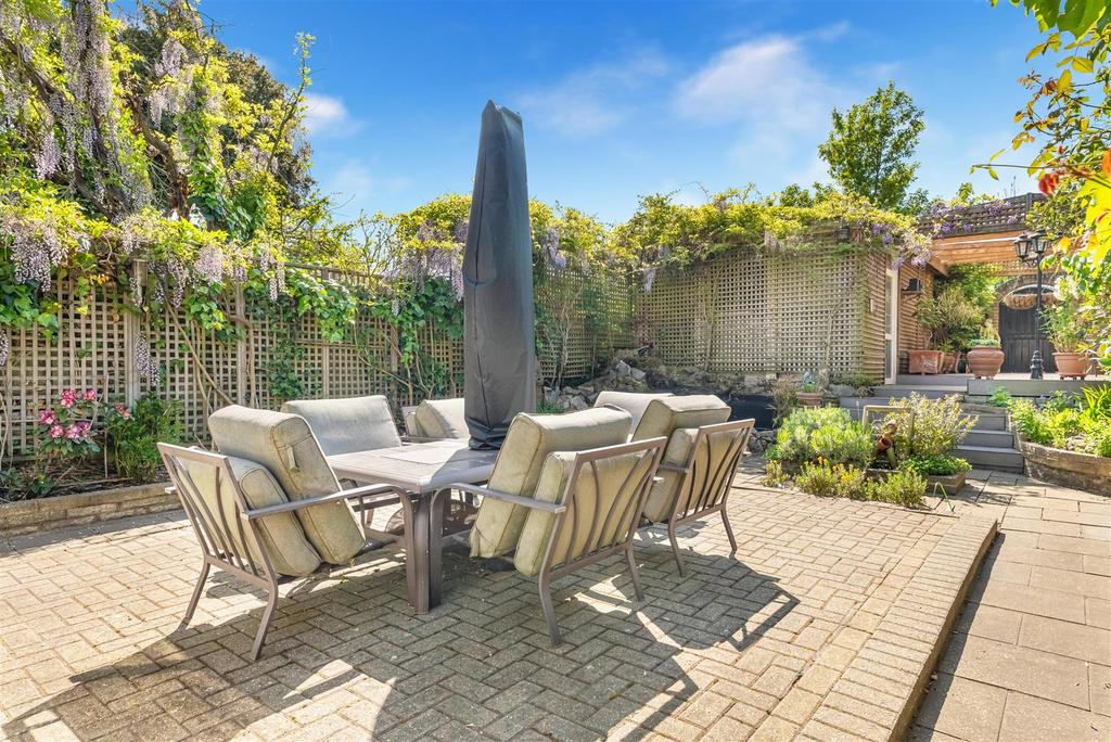Patio view, garden
