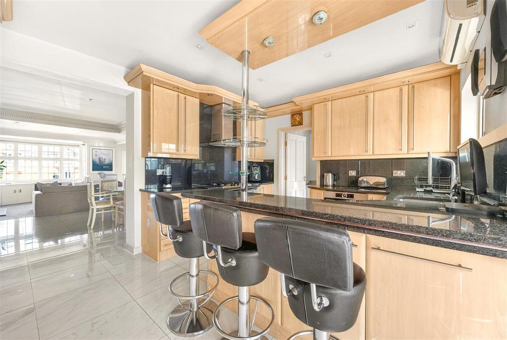 Open-plan living area, open plan living