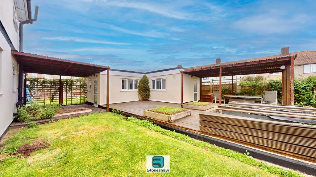 Patio view, garden
