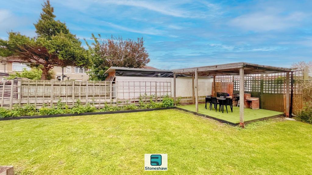 Patio view, garden