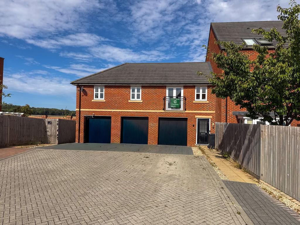 House exterior, off-street parking
