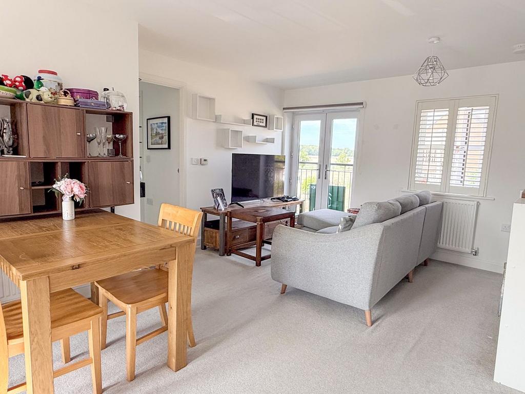 Open-plan living area, open plan living