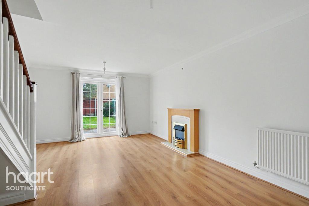 Living room, fireplace