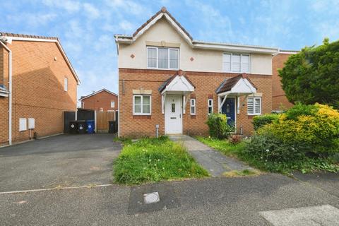 Semi-detached house - Stirling Lane, Hunts Cross, Liverpool, Merseyside, L25
