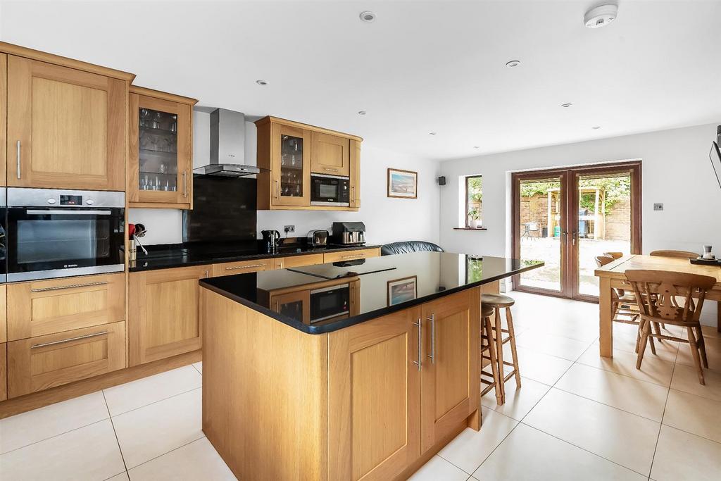 Open-plan living area, open plan living