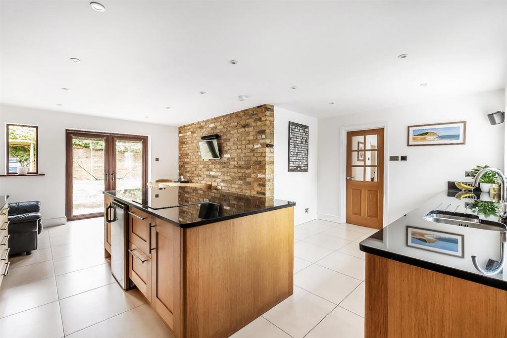 Open-plan living area, open plan living