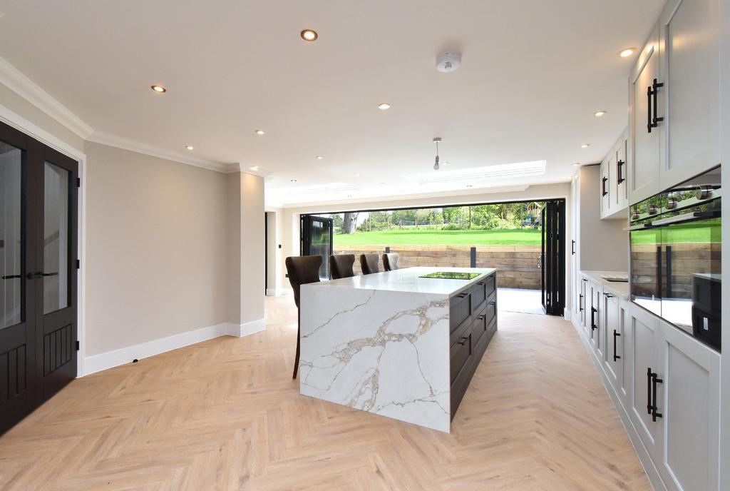 Open-plan living area, open plan living