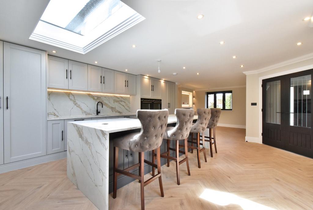 Open-plan living area, open plan living