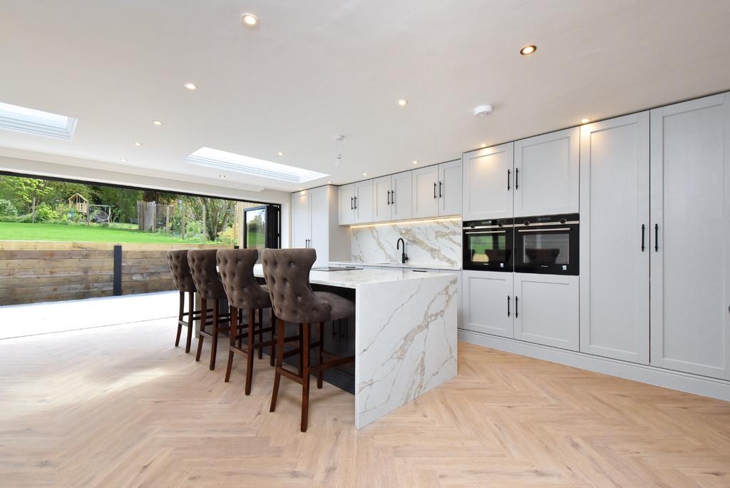 Open-plan living area, open plan living