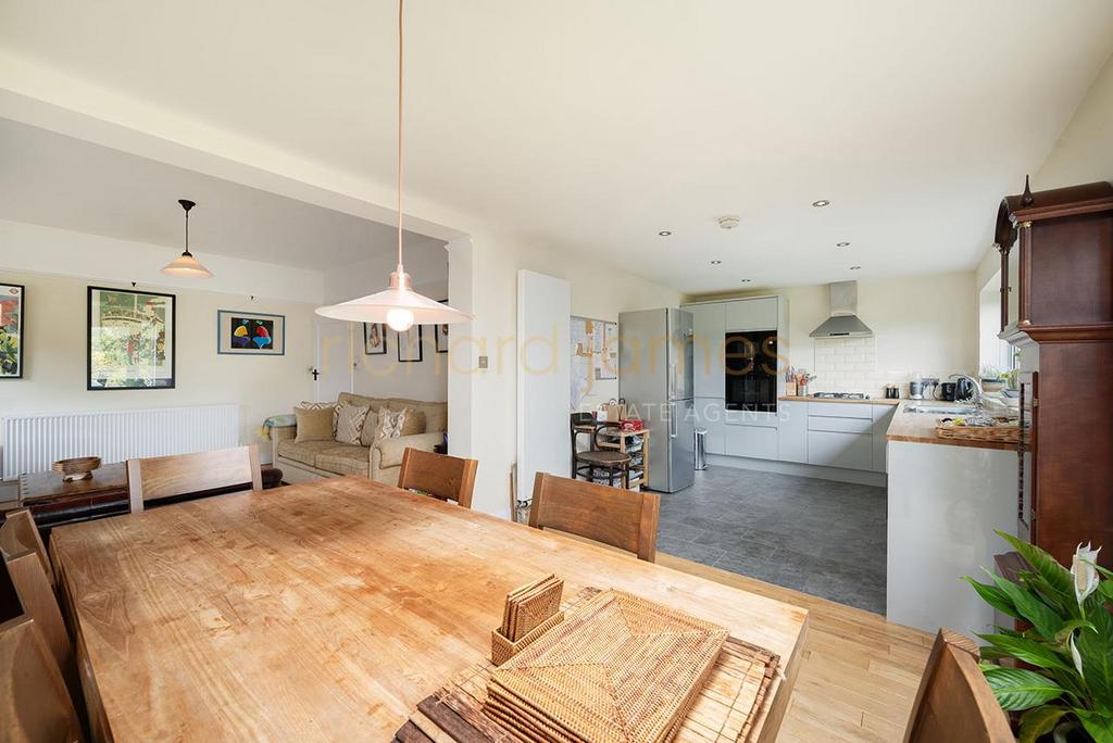 Open-plan living area