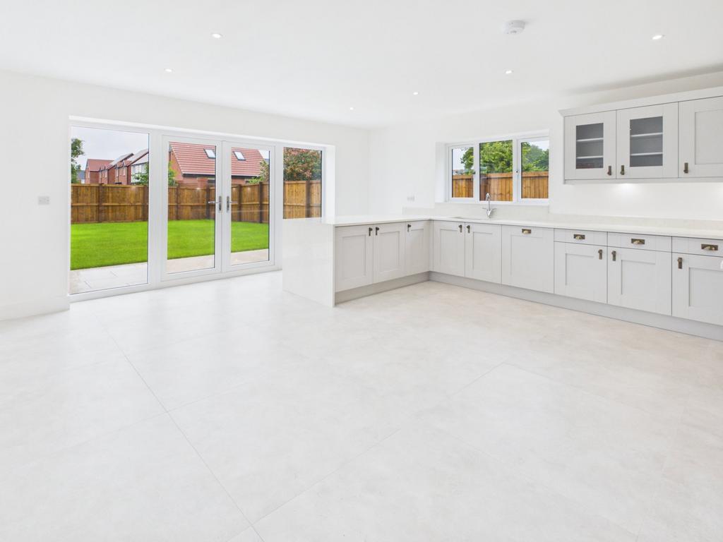 Kitchen, open plan living