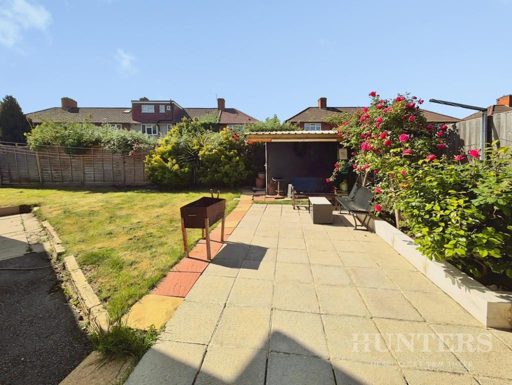 Patio view, garden