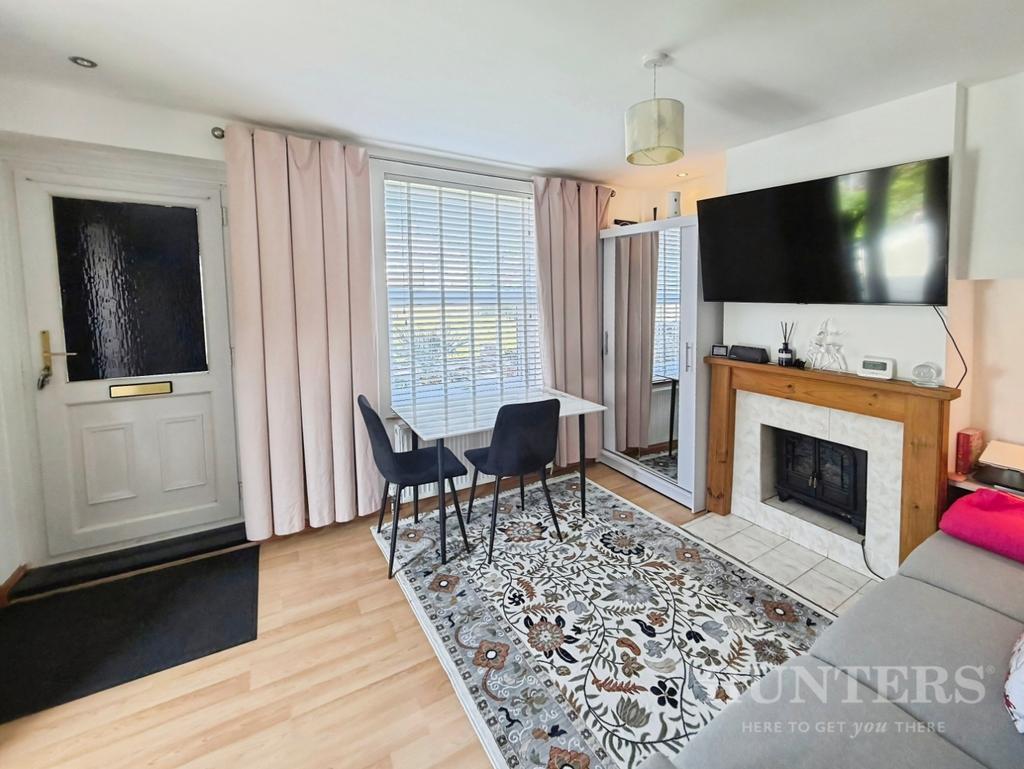 Open-plan living area, open plan living, fireplace