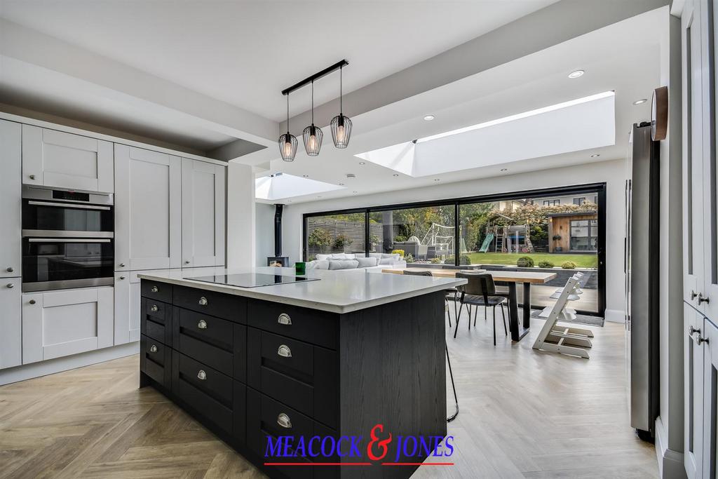 Open-plan living area, open plan living