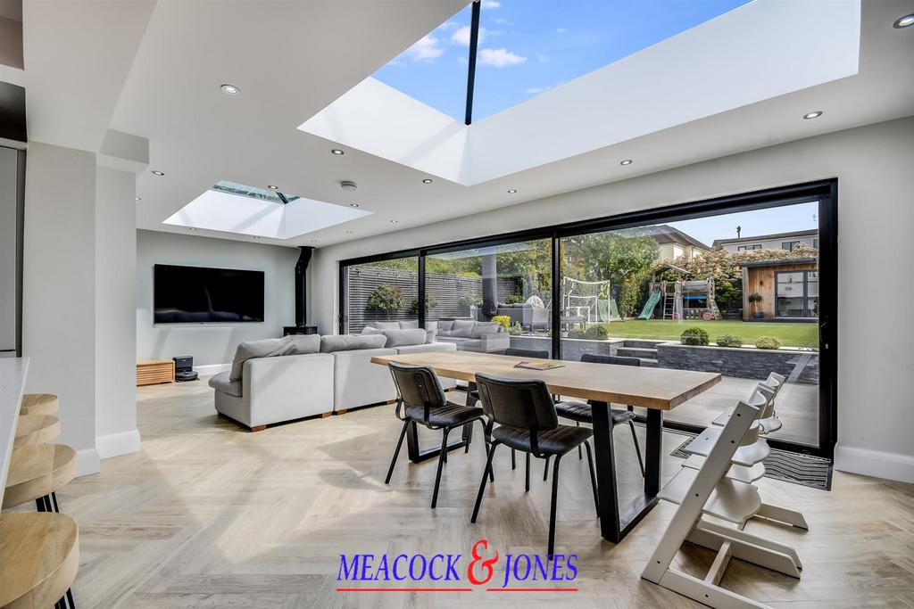 Open-plan living area, open plan living