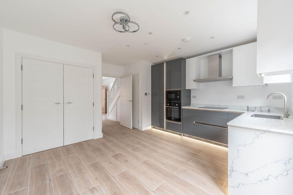 Open-plan living area