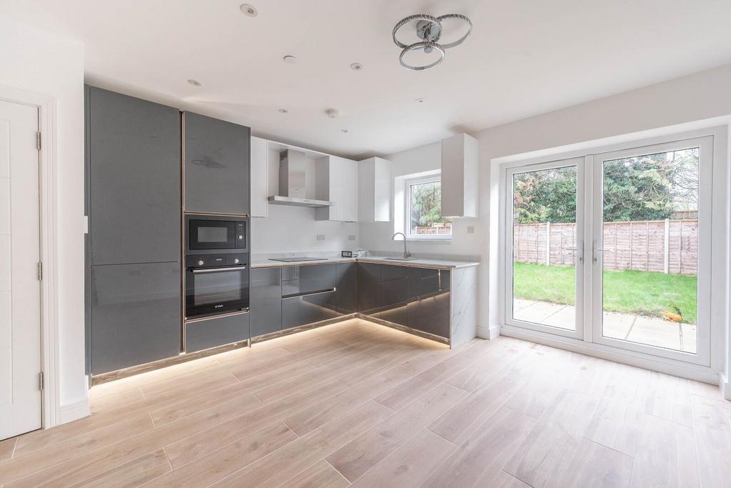 Kitchen, open plan living