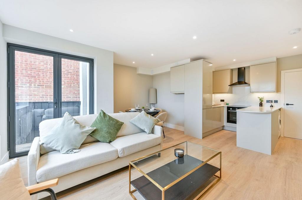 Open-plan living area