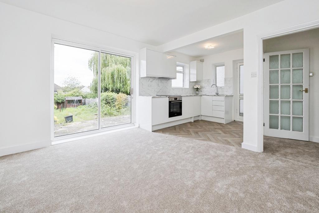 Open-plan living area, open plan living