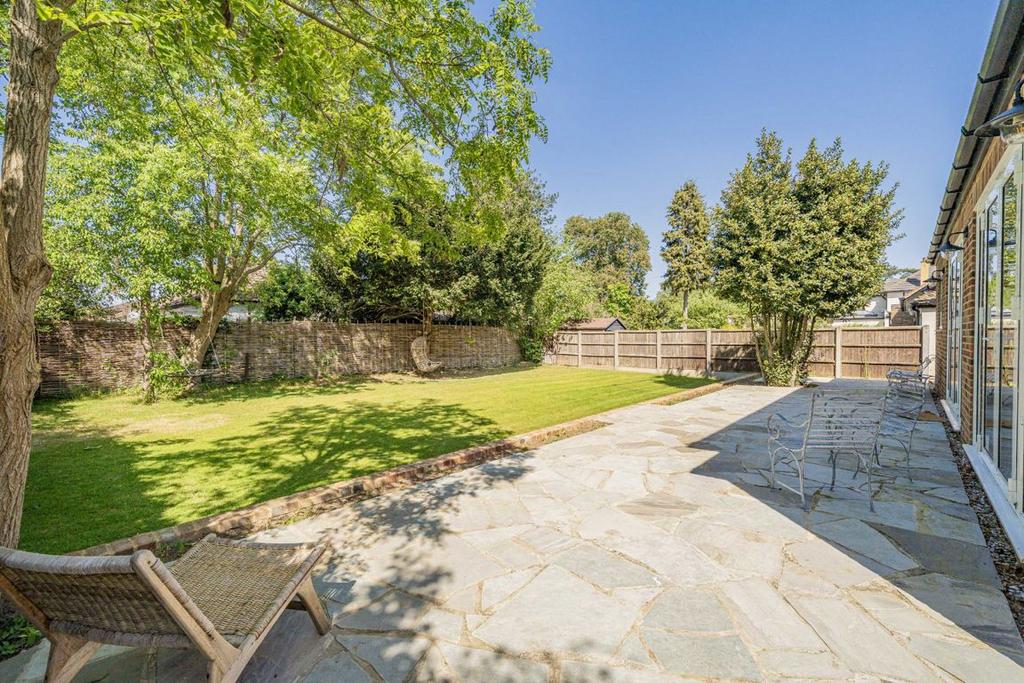 Patio view, garden